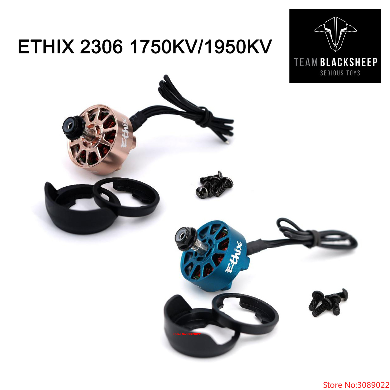 Drone Rc Team - Бесколлекторный мотор Team Blacksheep ETHIX MR