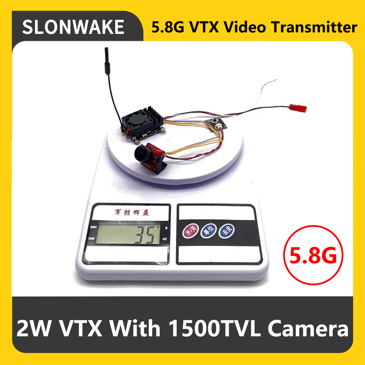 Drone Rc Accessories - SLONWAKE 5.8G 2000мВт FPV VTX передатчик