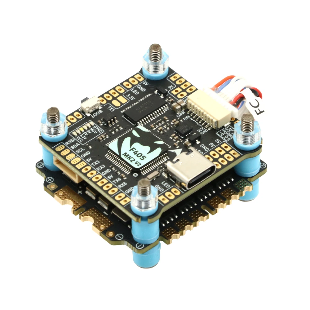 Betaflight Flight Controller - Полетный контроллер F405MK2 и стек ESC