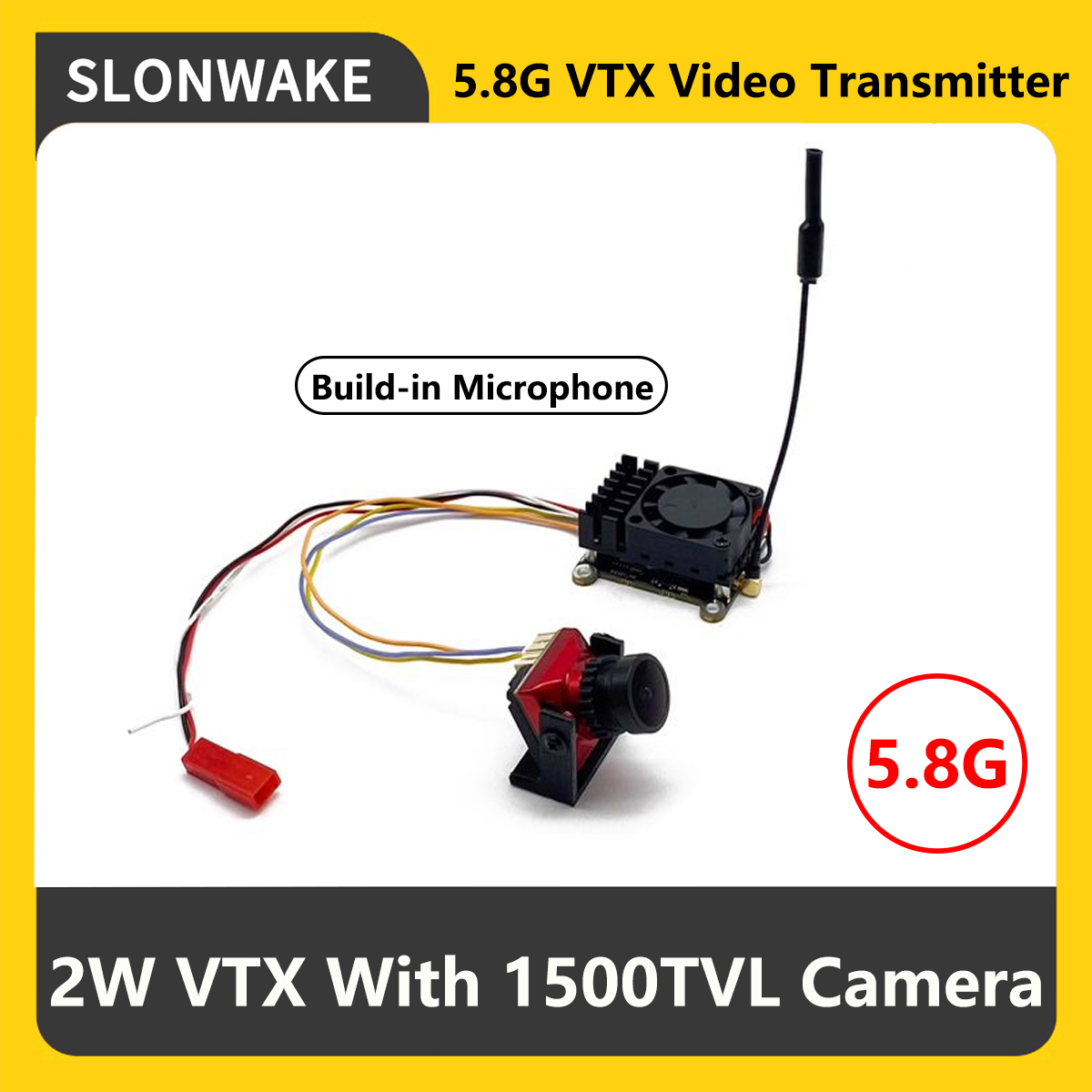 SLONWAKE 5.8G 2000мВт FPV VTX  – обзор и цена Drone Rc Accessories