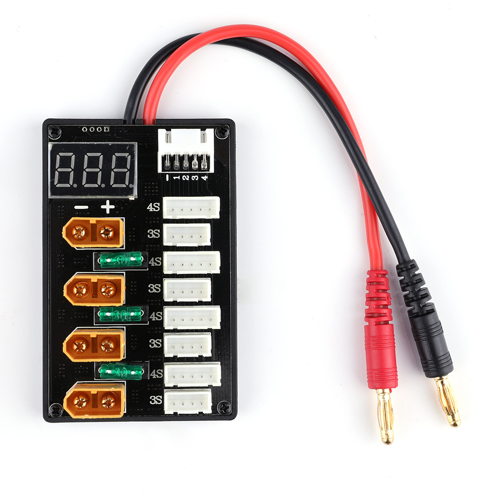 XT60 Plug 3S 4S Lipo батарея п – обзор и цена Lipo Parallel Charging Board