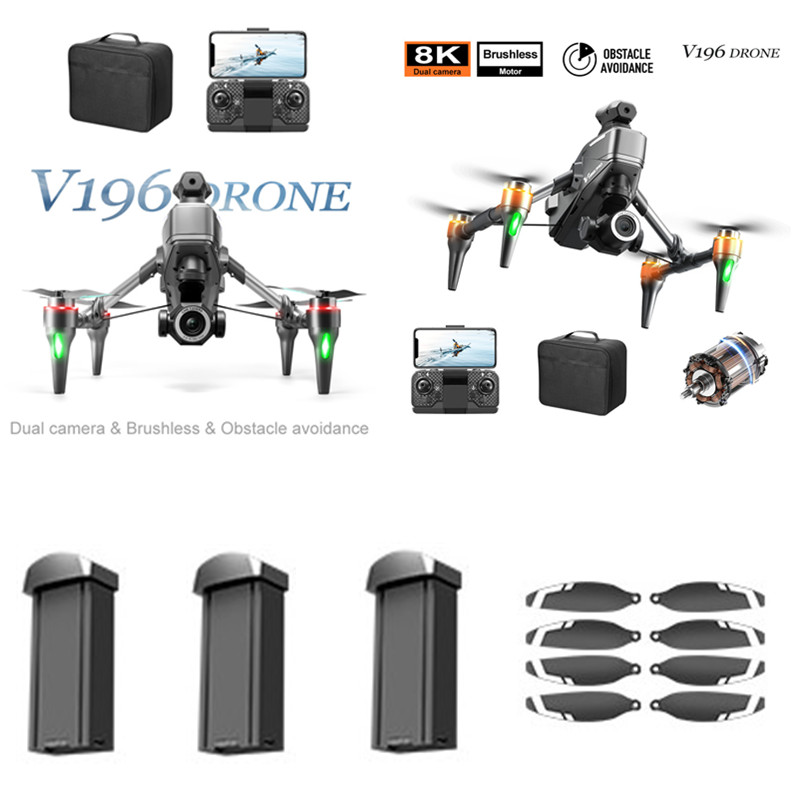 V196 Бесщеточный квадрокоптер  – обзор и цена Drone V196 Rc